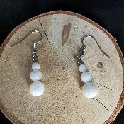 Boucle d'oreille en nacre, Bubble's