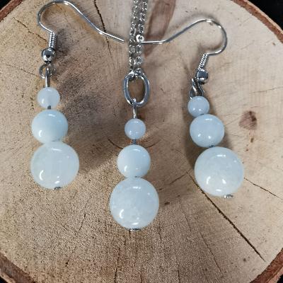Parure en aigue marine, Bubble's