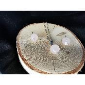 Parure en quartz rose just'1