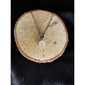 Collier en quartz rose just'1