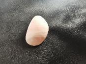 Pierre roulée en quartz rose