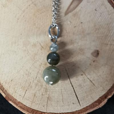 Collier en labradorite, Bubble's