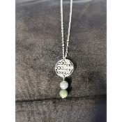 collier en agate indienne
