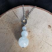 Collier en aigue marine, Bubble's