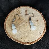 Boucle d'oreille aigue marine, Bubble's