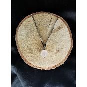 Collier en quartz rose just'1