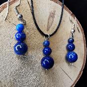 Parure en lapis lazuli, Bubble's