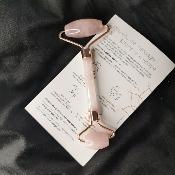 Rouleau en quartz rose