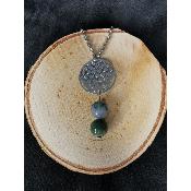collier en agate indienne