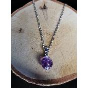Collier en améthyste, just'1