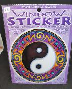 Autocollant de fentre Ying & Yang
