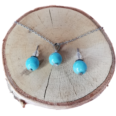 Parure turquoise Just'1