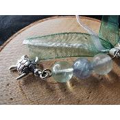 Porte clé en fluorite