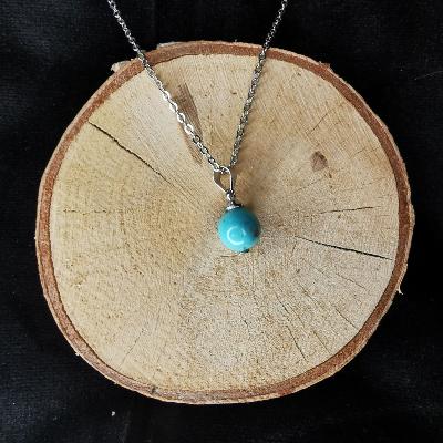 Collier en turquoise, just'1