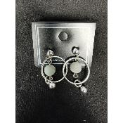 Boucle d'oreille en amazonite