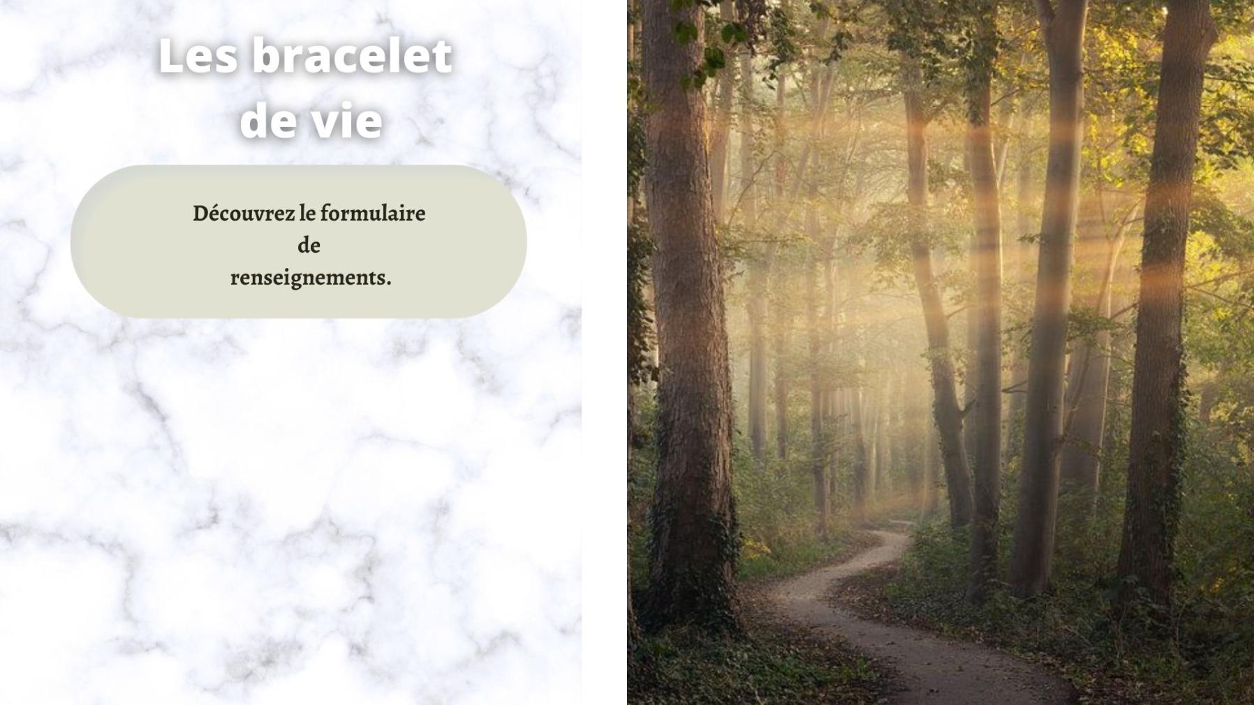 Bracelet de vie